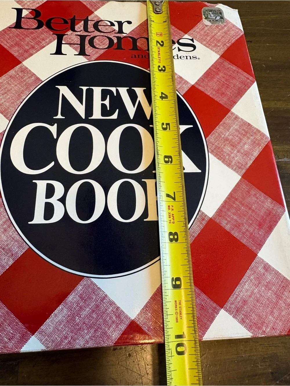 Better Homes And Gardens New Cook Book Hard Cover 1982 Plaid Recipe Pictures